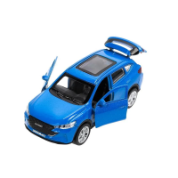 Машинка металлическая инерционная Технопарк  HAVAL  f7, 12 см, синяя