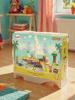 Конструктор Полесье "Макси" - "Три кота. Пиратский корабль", 103 эл.