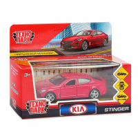 Машинка металлическая инерционная Технопарк Kia Stinger 12 см. красная
