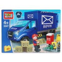 Город мастеров, Конструктор - Газель Next: Почтовая служба, 89 дет., 3347-KK