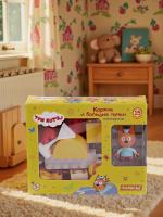 Конструктор Полесье "Макси" - "Три кота. Коржик и большие гонки", 15 эл.