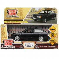 Технопарк, Модель мет. LADA -2108 "СПУТНИК" (11,7 см, инерция, черный), 2108-12-BK