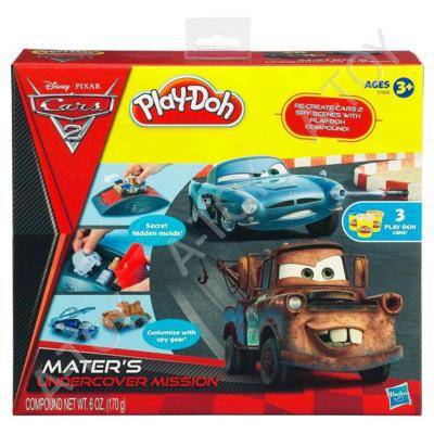 купить Play-Doh Набор пластилина "Тачки 2: Секретная операция"