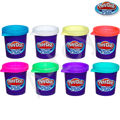 купить PlayDoh PLUS Набор из 8 банок