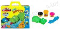 Play-Doh  Набор Пластилина "Бегемотик"