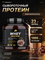 Протеин сывороточный PRIMEKRAFT Whey Protein, «Молочный шоколад» (Milk chocolate), 1800 гр, банка
