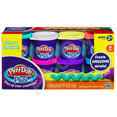 купить PlayDoh PLUS Набор из 8 банок