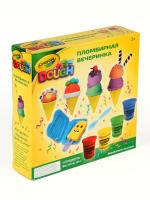 Игровой набор Пломбирная вечеринка, тесто для лепки