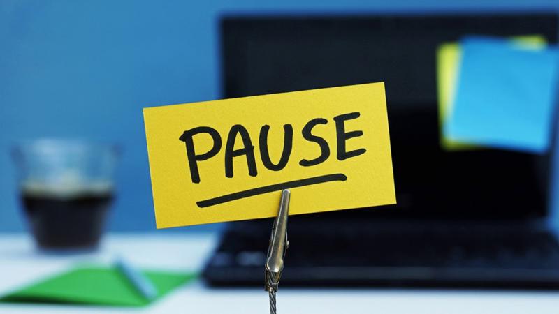 Временный перерыв в работе магазина