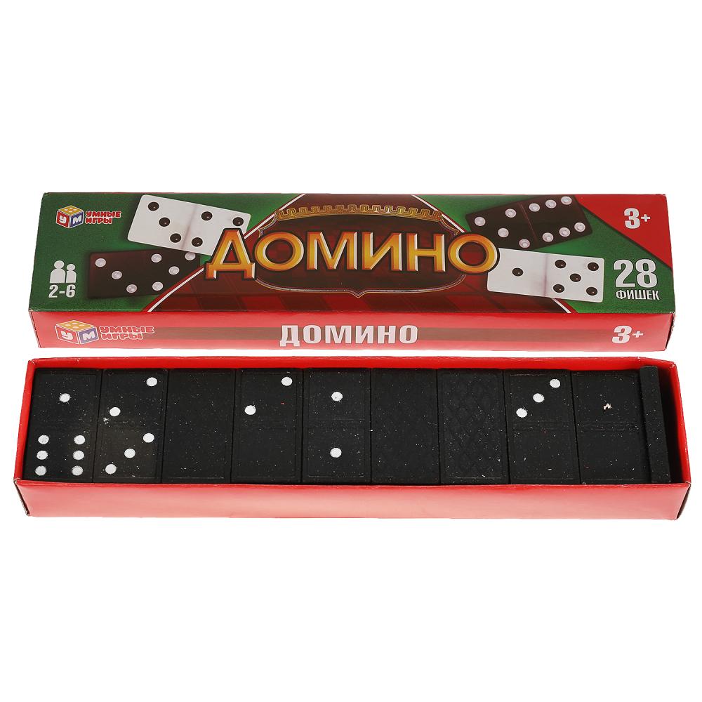 Умные игры, Игра логическая - домино (в коробке), P00067-R