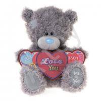 Мишка Тедди Me to You 25 см с сердцем Я тебя люблю