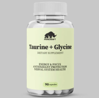 Биологически активная добавка (БАД) к пище "Таурин +Глицин" (Taurine+ Glycine),банка 90 капсул