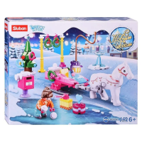Конструктор Sluban "Зимняя прогулка" (149 дет.), M38-B0889C