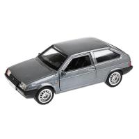 Машинка металлическая инерционная Технопарк LADA-2108 "СПУТНИК",  12 см, серая