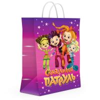 Пакет подарочный бумажный БОЛЬШОЙ (34 х 40 х 16 см) в ассортименте