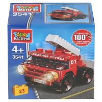 Город мастеров, Пожарная машина (23 детали), 3541-JS