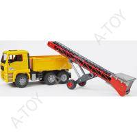 Bruder Самосвал MAN с ленточным конвейером