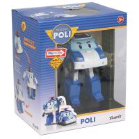 Robocar Poli, Машинка-трансформер Поли (серия 7,5 см), 83046-уценка