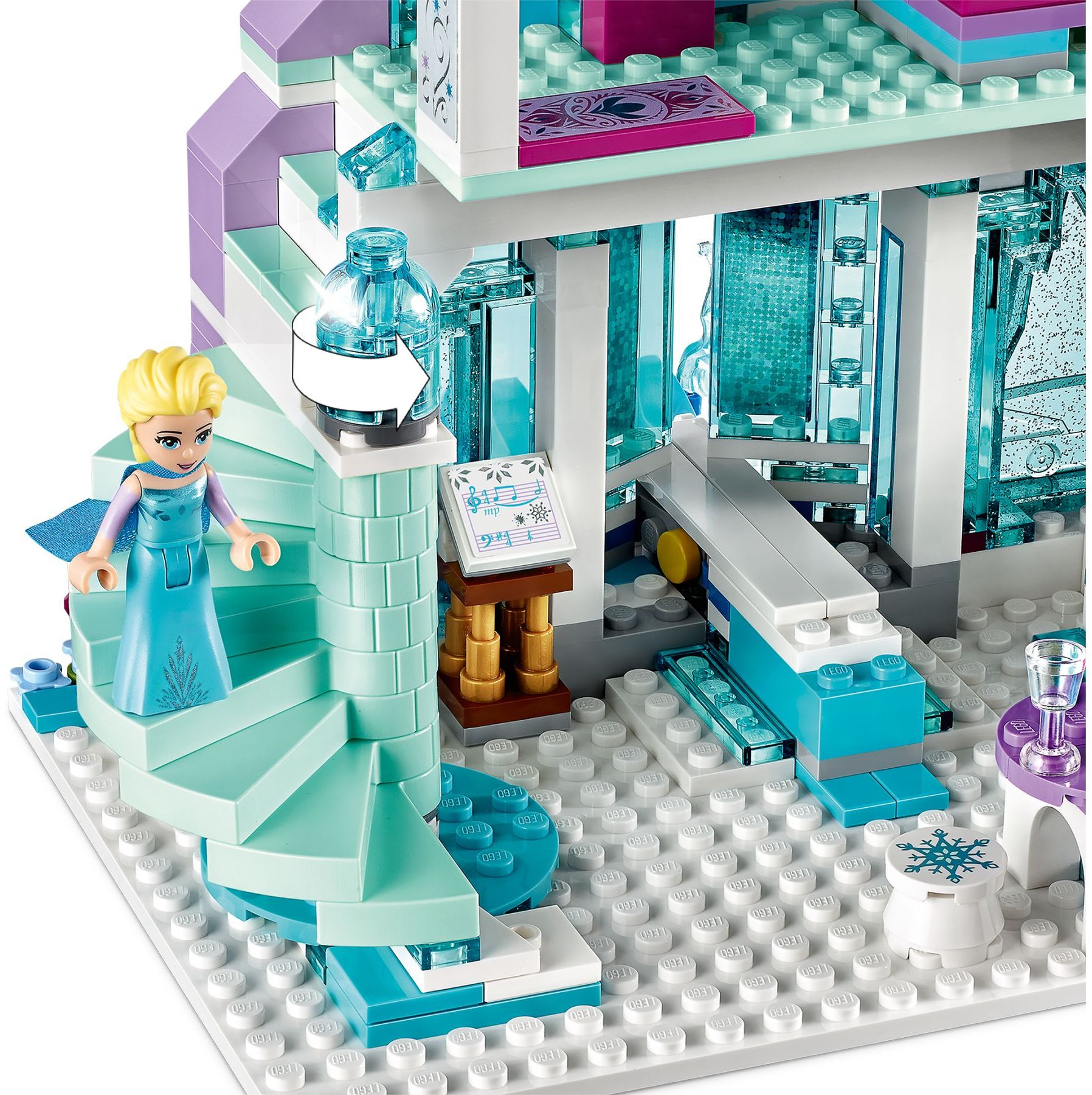 Конструктор LEGO Disney Frozen Волшебный ледяной замок Эльзы 43172 - купить  в интернет магазине A-Toy.ru в Санкт-Петербурге