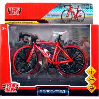 Технопарк Модель велосипеда, Металлический красный, 17 см, 1800453-R