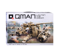 Конструктор Qman "Зенитное орудие" (829 дет.)
