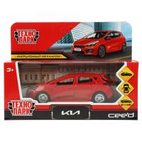 Машинка металлическая инерционная Технопарк Kia Ceed 12 см. красная