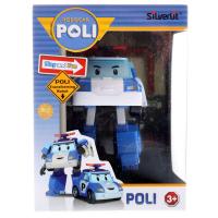 Robocar Poli, Машинка-трансформер Поли (серия 10 см), 83171-уценка