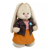 Мягкая игрушка "Budi Basa" Зайка Ми в косухе из эко-замши (большой) StM-677