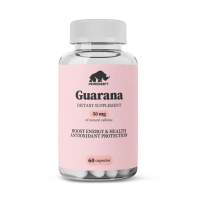 Биологически активная добавка (БАД) к пище "Гуарана" (Guarana),банка 60 капс.