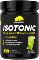 Напиток Isotonic PRIMEKRAFT со вкусом Зеленого чай с лимоном (Green tea with lemon) банка, 750 гр