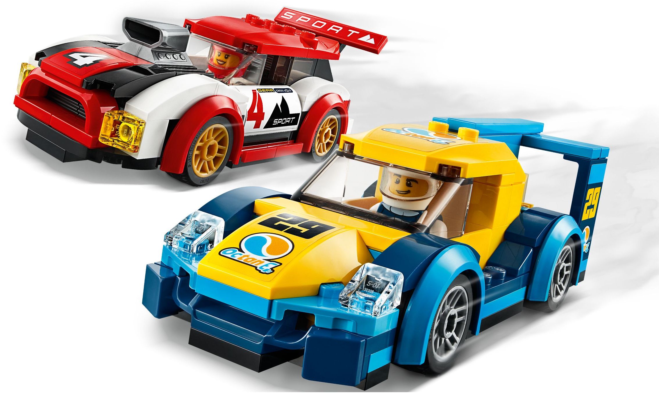 Конструктор LEGO City Nitro Wheels Гоночные автомобили 60256 - купить в  интернет магазине A-Toy.ru в Санкт-Петербурге