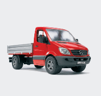 MB Sprinter грузовик с поднимающимся кузовом (подходит модуль со звуком и светом H)