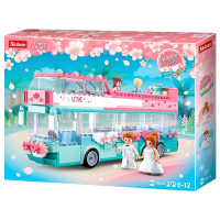 Конструктор Sluban "Свадебный автобус" 379 дет. M38-B0769