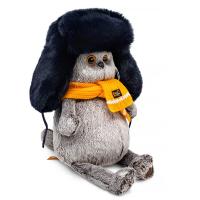 Мягкая игрушка Budi Basa Басик в меховой шапке и шарфе, Ks22-282