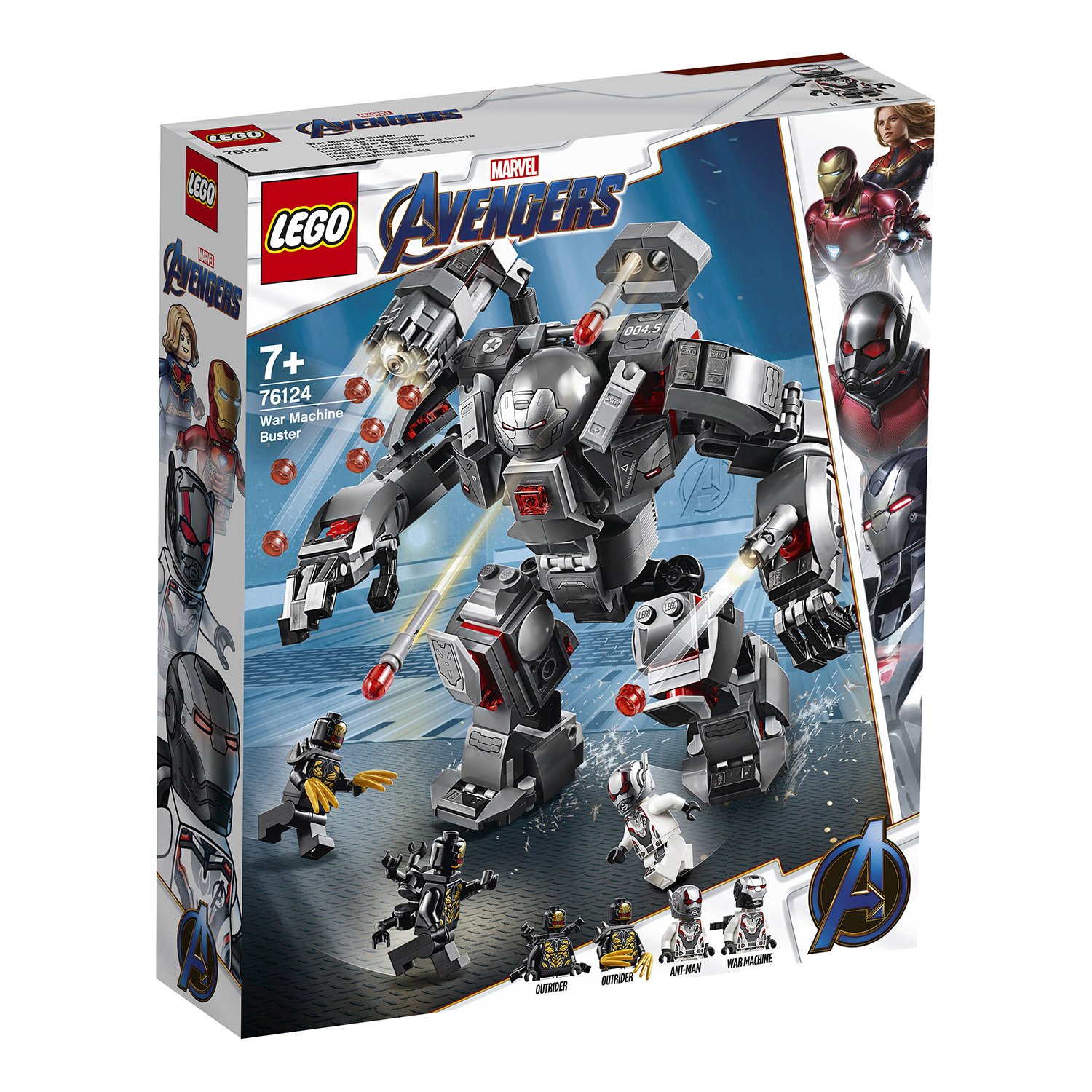 Конструктор LEGO Marvel Super Heroes Воитель 76124 - купить в интернет  магазине A-Toy.ru в Санкт-Петербурге