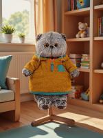 Мягкая игрушка Budi Basa Кот Басик в анораке