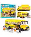 Sluban, Конструктор - Школьный автобус с фигурками, 219 дет., M38-B0507