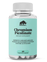 БАД Primekraft "Пиколинат хрома" (Chromium Picolinate) VEG CAPS, банка 60 капс.