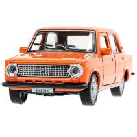 Машинка металлическая инерционная Технопарк ваз-2101, 12 см, оранжевая