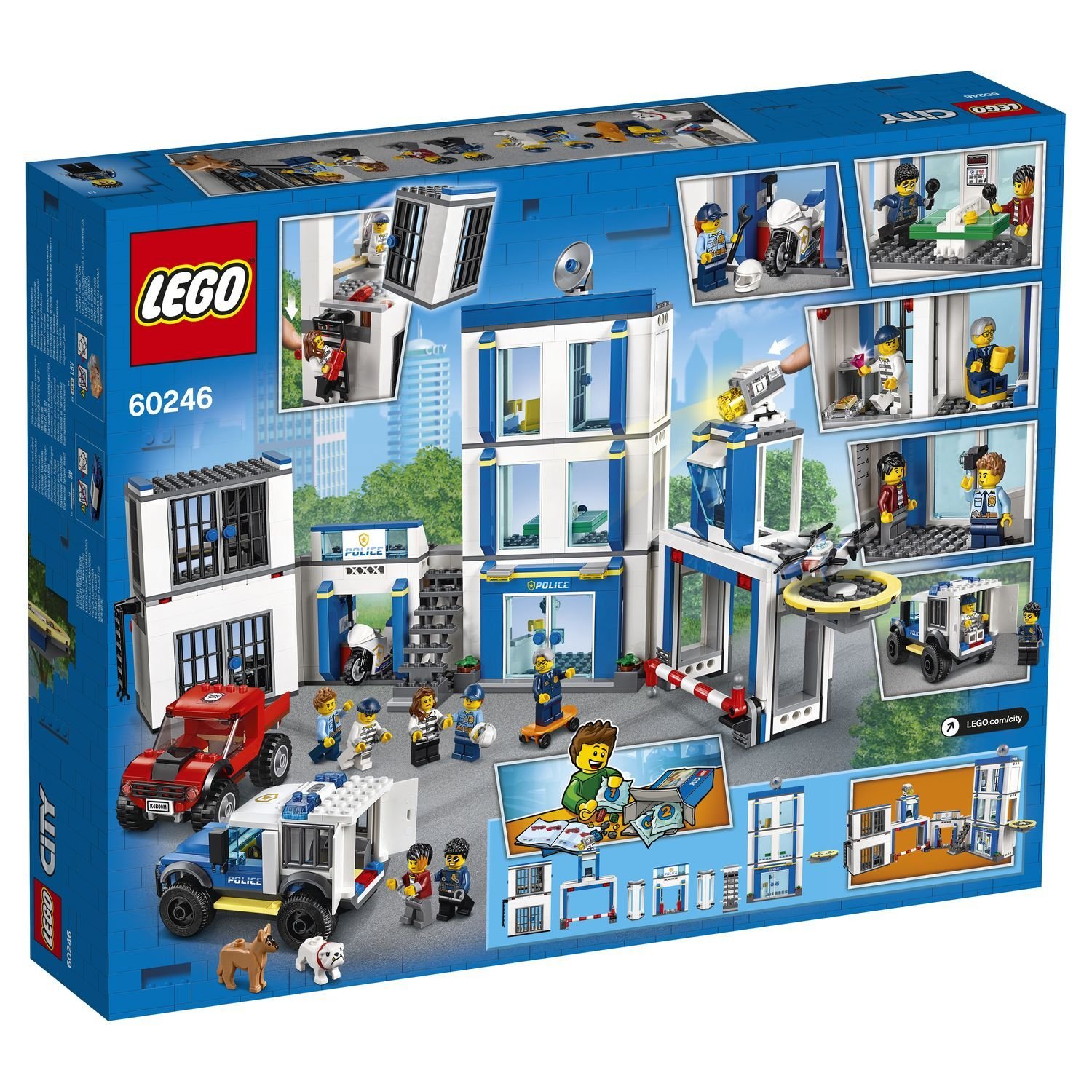 Конструктор LEGO City Police Полицейский участок 60246 -  в .