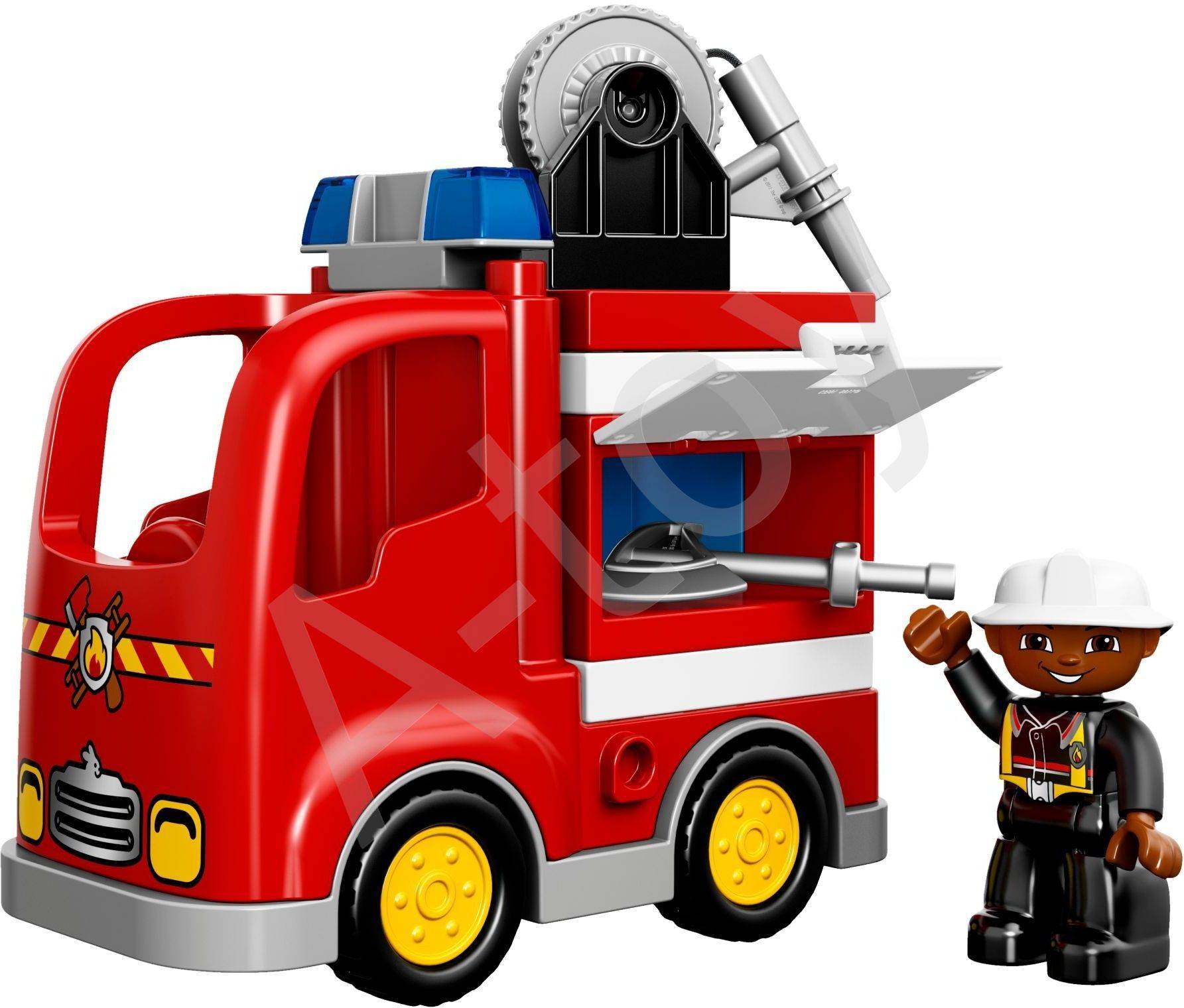 Маленькая пожарная машинка