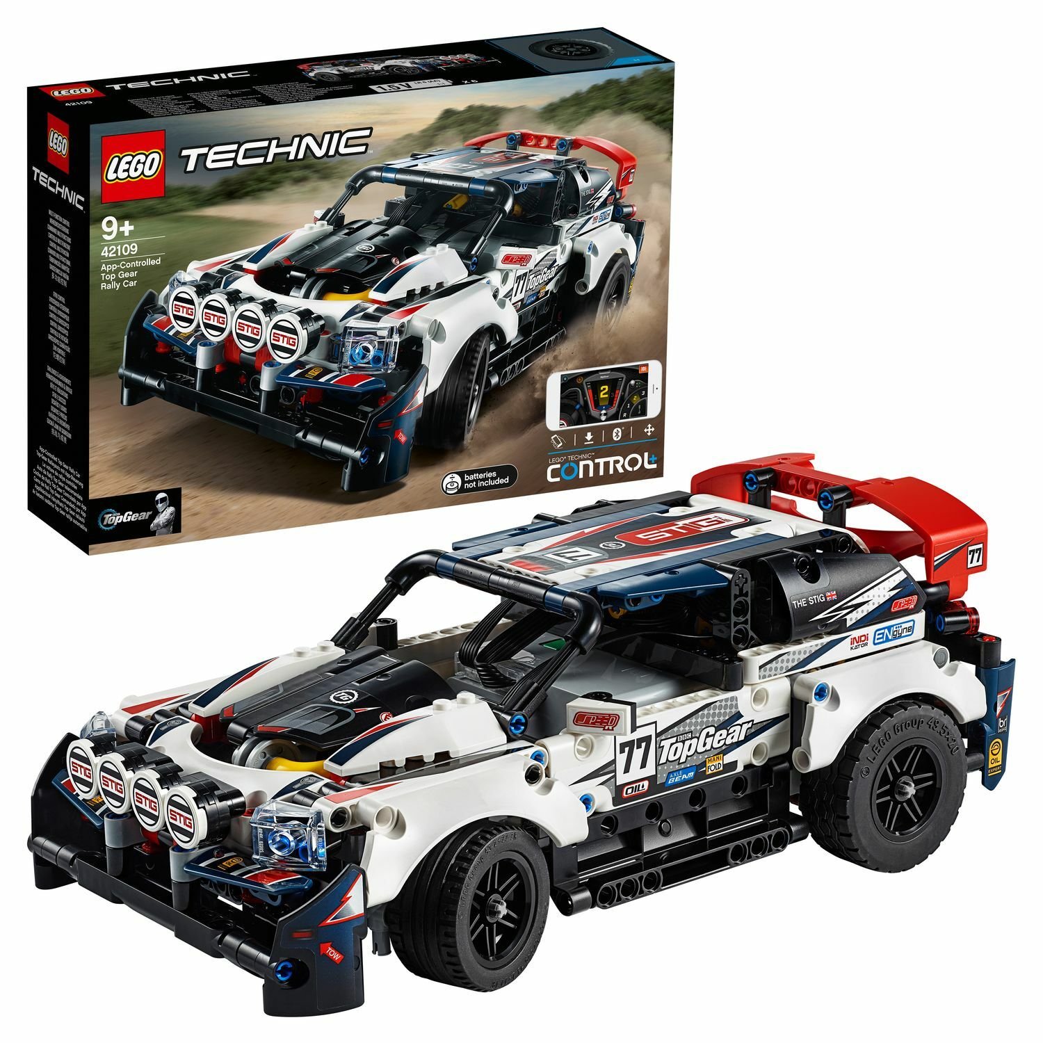 Конструктор LEGO Technic Гоночный автомобиль Top Gear 42109 - купить в  интернет магазине A-Toy.ru в Санкт-Петербурге