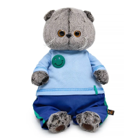 Кот Басик в лонгсливе со смайликом Ks22-270