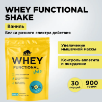 Коктейль протеиновый Prime Kraft Whey Functional Shake «Ваниль», 900 г
