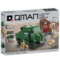 Конструктор Qman "Военная машина" (492 дет.)