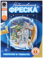 Необыкновенная фреска "Зимний вечер"