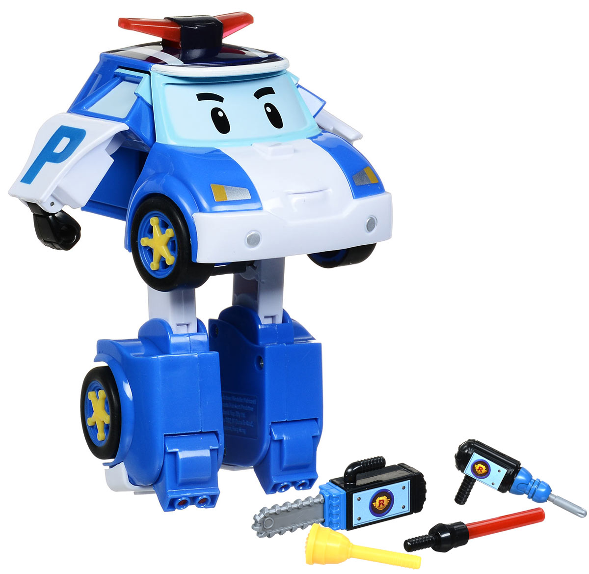 Трансформер Robocar Poli Поли (световые эффекты + аксессуары) 83094 -  купить в интернет магазине A-Toy.ru в Санкт-Петербурге