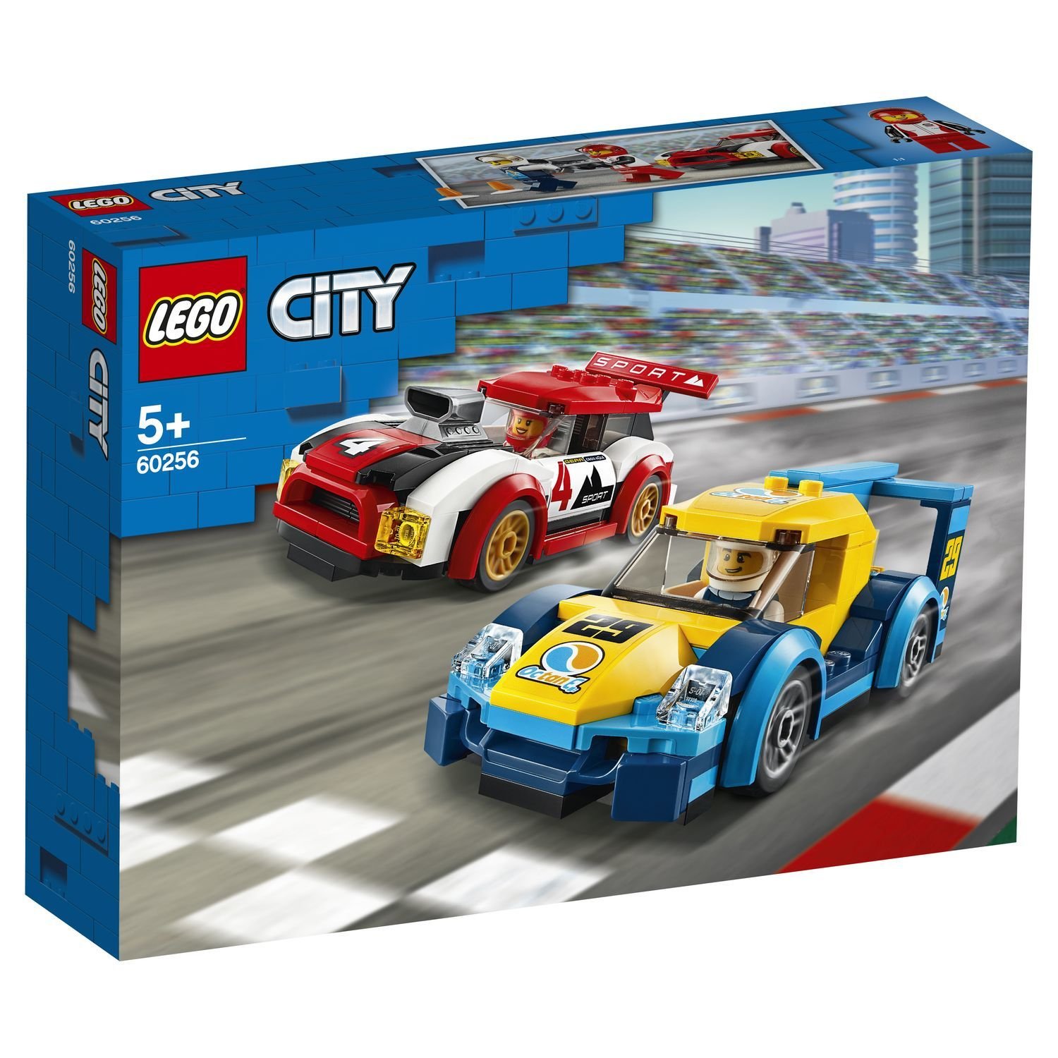 Конструктор LEGO City Nitro Wheels Гоночные автомобили 60256 - купить в  интернет магазине A-Toy.ru в Санкт-Петербурге