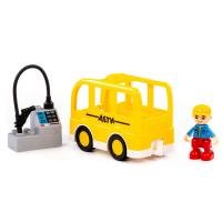 Конструктор Макси, Полесье - "Школьный автобус", 6 элементов, 10807