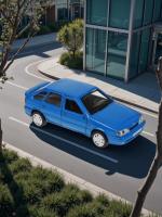 Машинка металлическая инерционная Технопарк LADA -2114 "SAMARA", 12 см, синяя